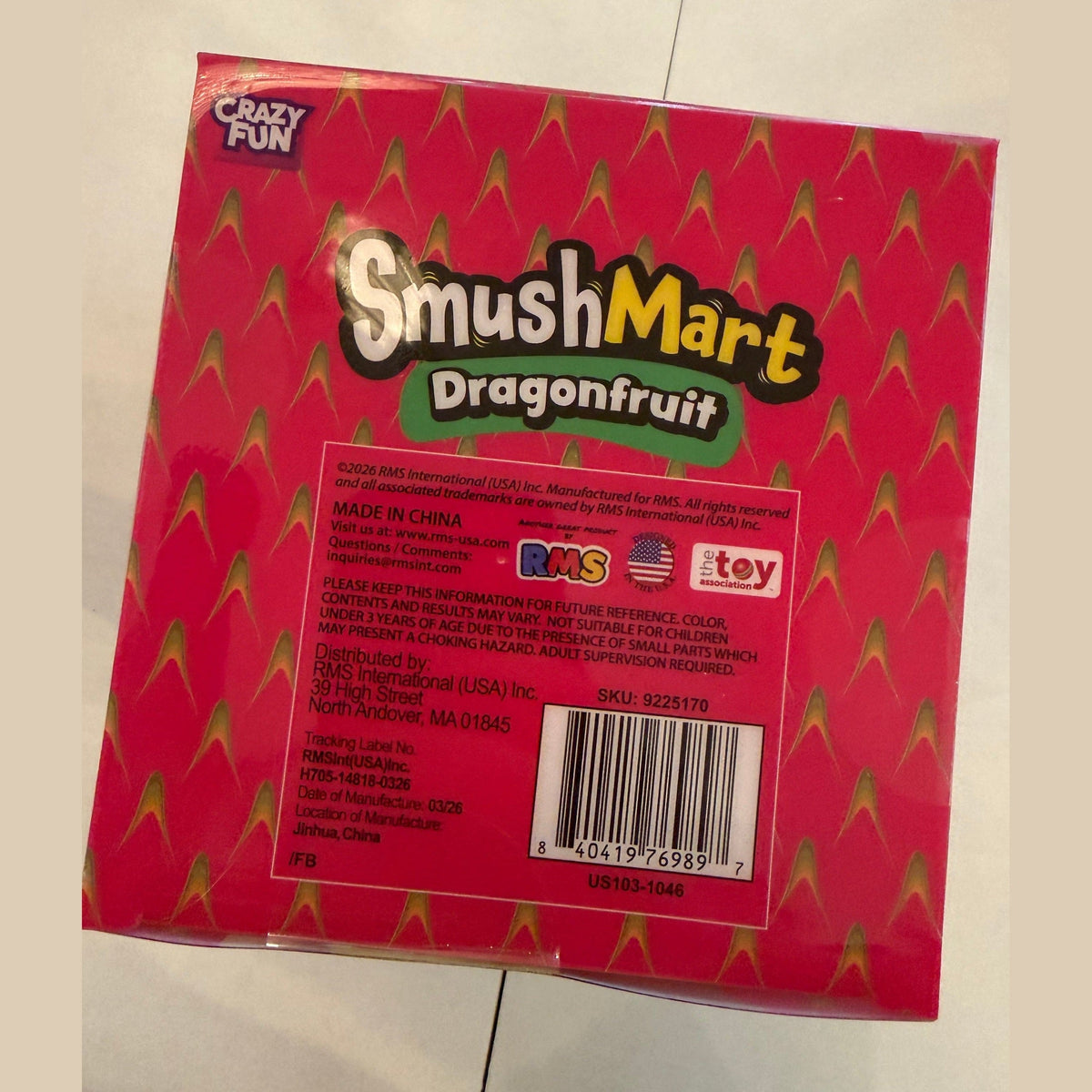 RMS SmushMart Dragon Fruit Squishy
