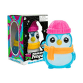 Schylling NeeDoh Squishmas Polar Glow Penguin Squishy Bundle! 10 Items!