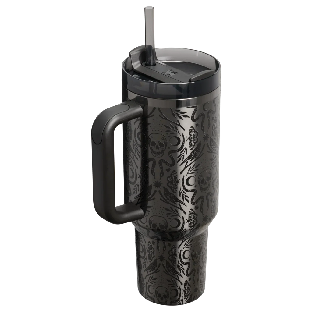 Stanley Halloween Quencher ® H2.0 FlowState™ Tumbler 40 OZ Deadly Damask